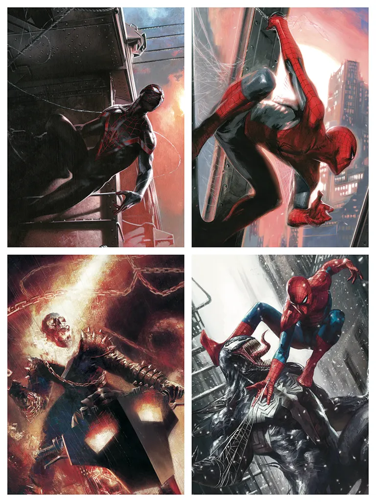 Painted Works of Marvel by Gabriele Dell'Otto & Marco Mastrazzo