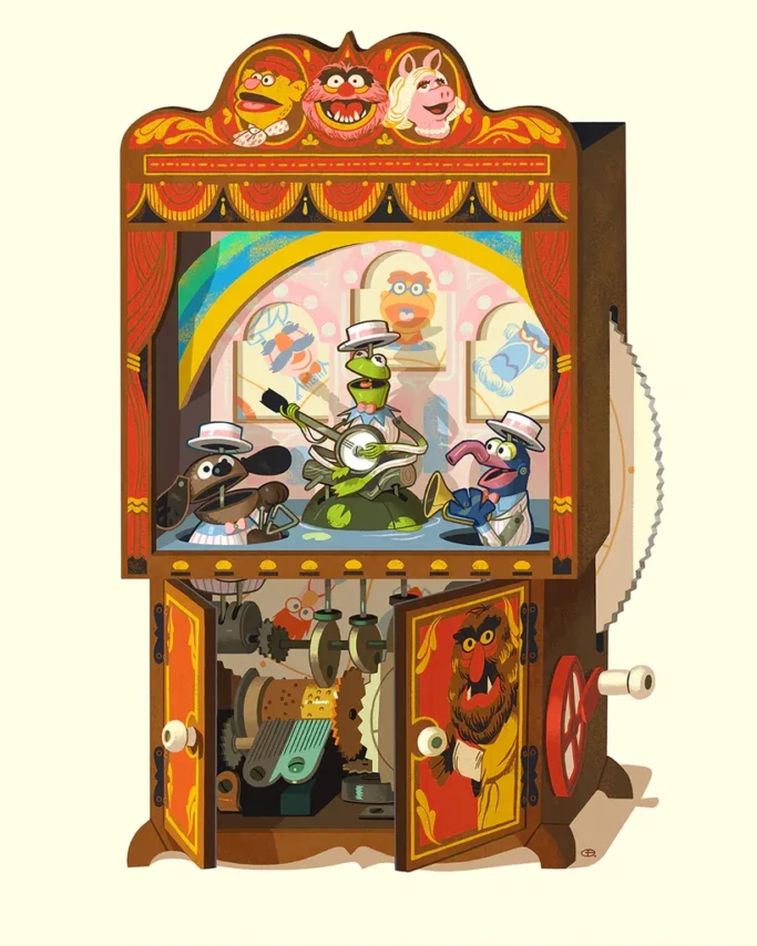 Muppet Music Box by Glen Brogan