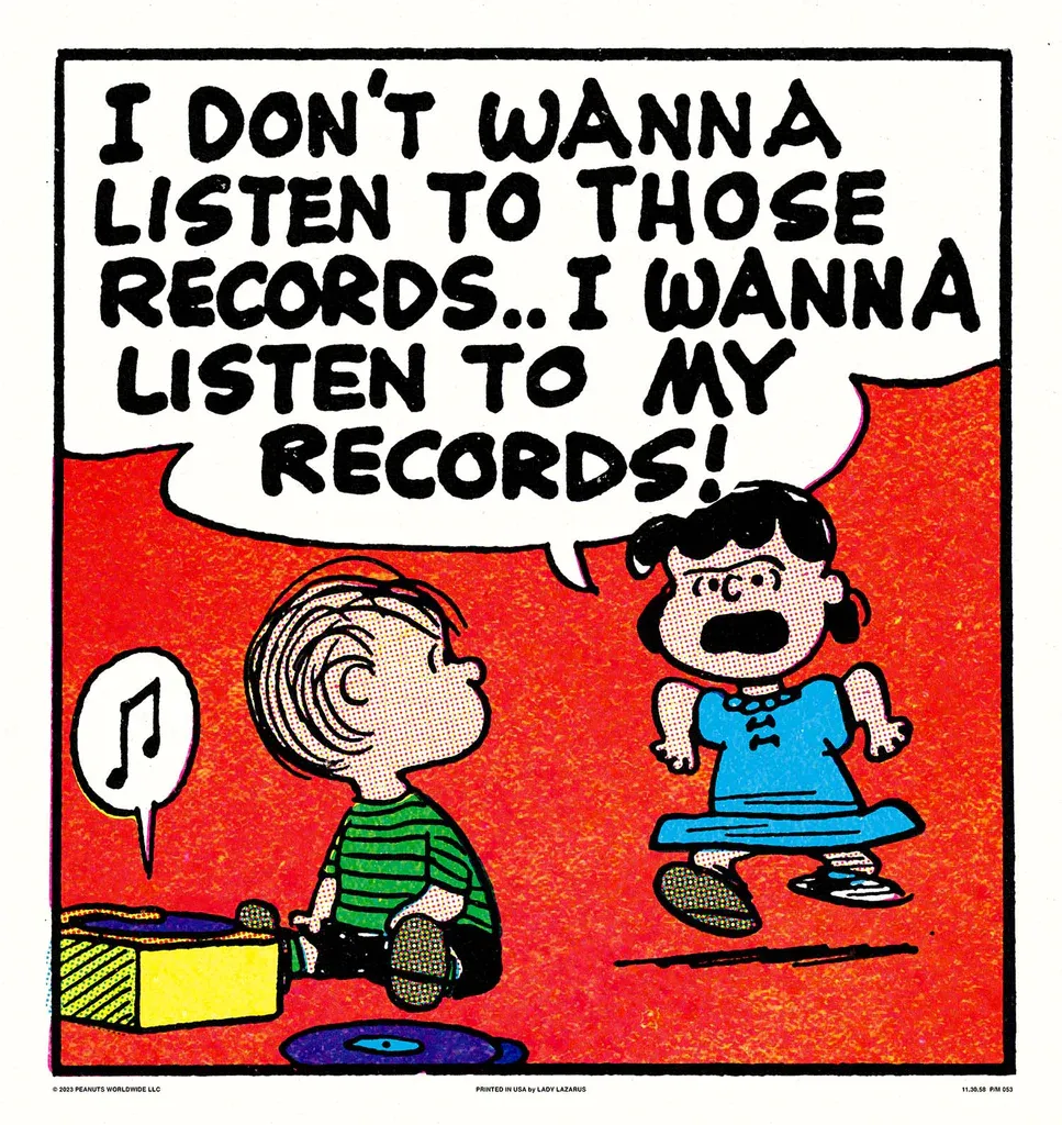 Peanuts - Those Records by Charles Schulz