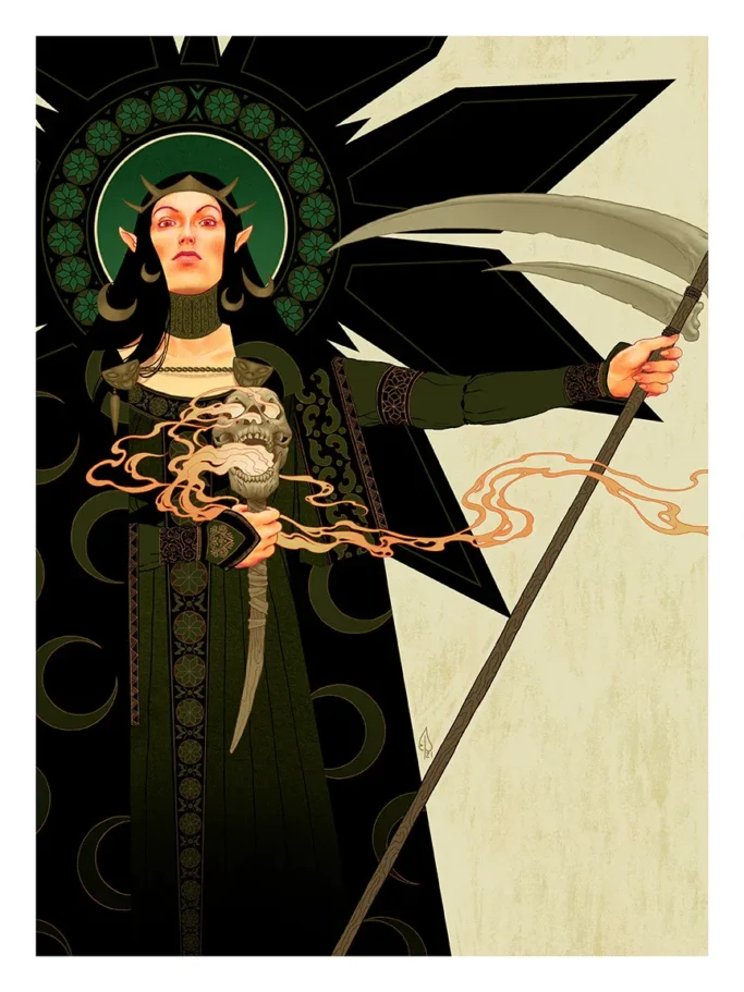 Savra, Queen of the Golgari by Peter Diamond