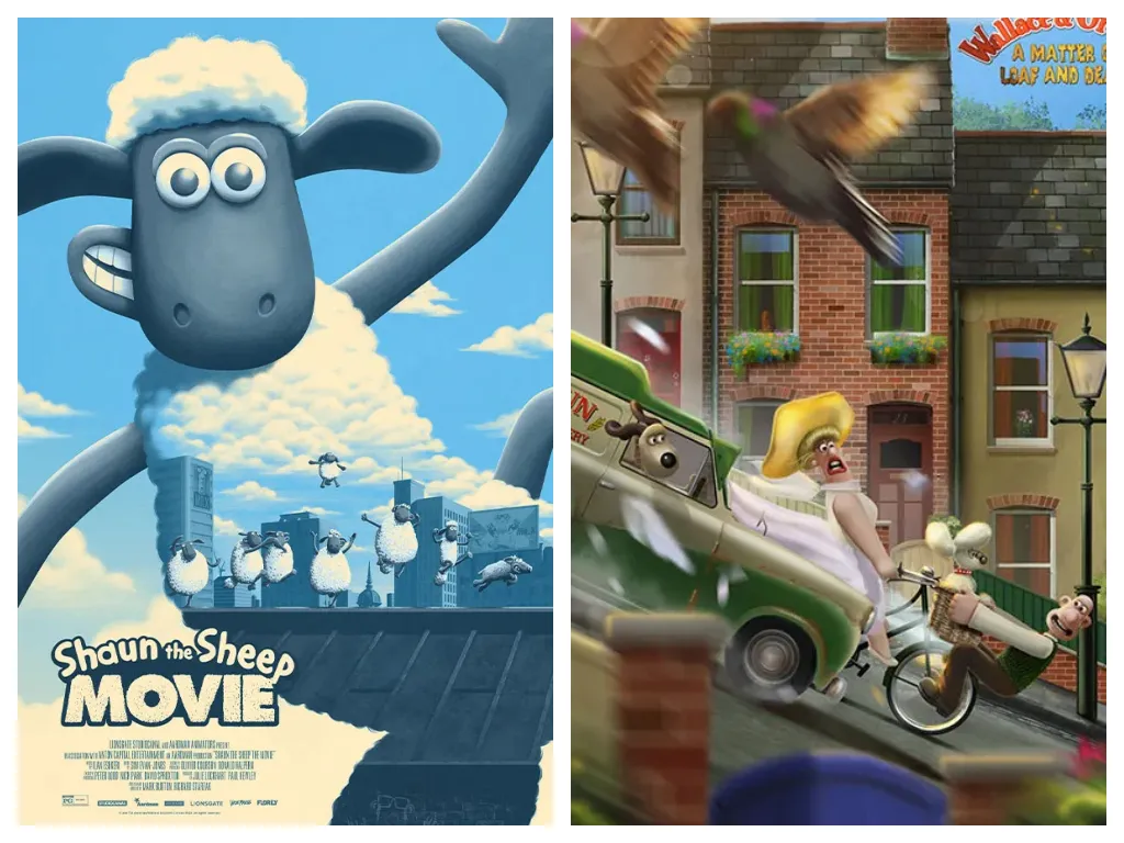 Shaun The Sheep Movie by Florey & A Matter Of Loaf & Death by Andy Fairhurst