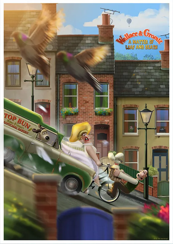 Wallace & Gromit In A Matter Of Loaf And Death by Andy Fairhurst