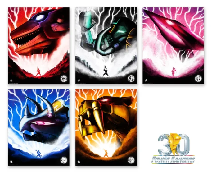 Mighty Morphin Power Rangers 30th Anniversary by Carly AF