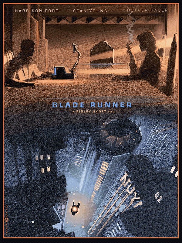 Blade Runner by Laurent Durieux - Poster Pirate