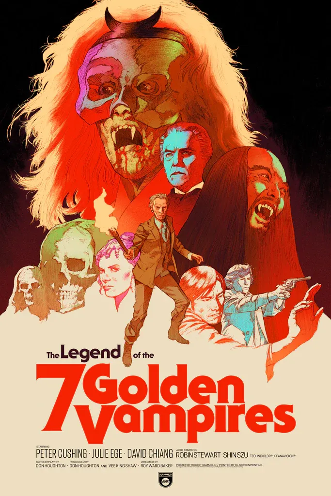 The Legend of the 7 Golden Vampires by Robert Sammelin