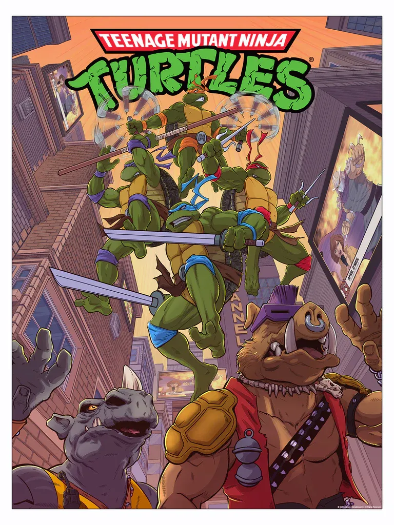 Teenage Mutant Ninja Turtles by Mike McGee