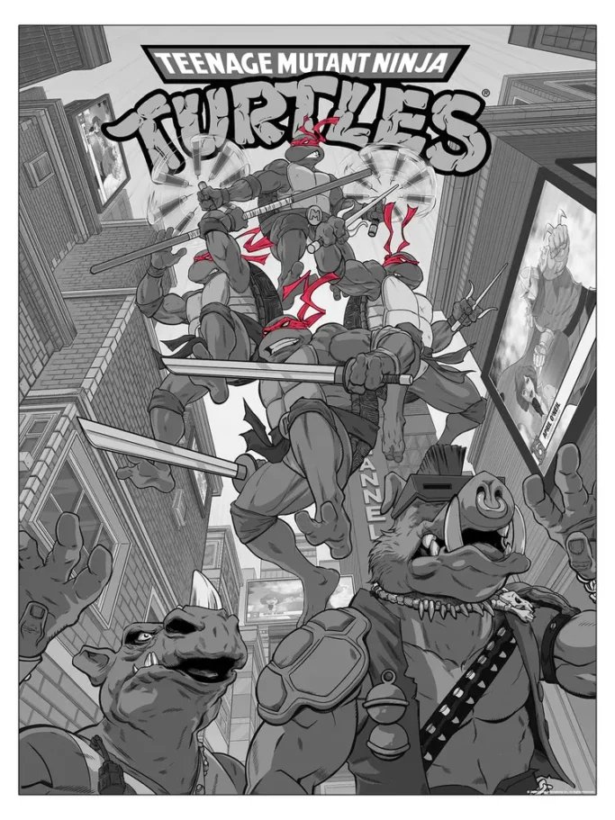 Teenage Mutant Ninja Turtles - Variant by Mike McGee