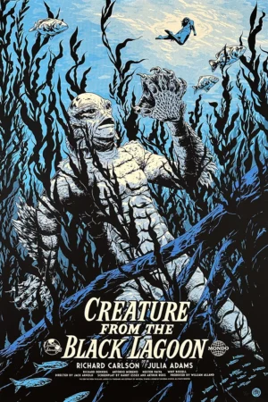Creature from the Black Lagoon by Johnny Dombrowski