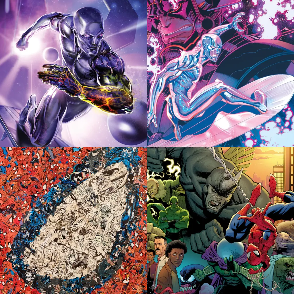 Marvel Covers by Clayton Crain, Ryan Ottley, Nick Bradshaw & Pascal Garcin