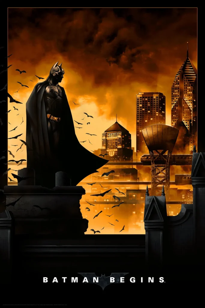 Batman Begins By Ben Terdik Poster Pirate 