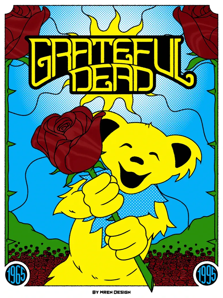 Grateful Dead by Wren Design