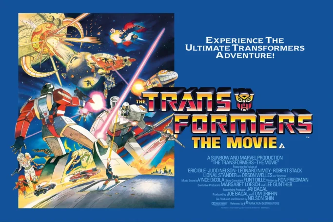 The Transformers: The Movie Original UK Quad Art