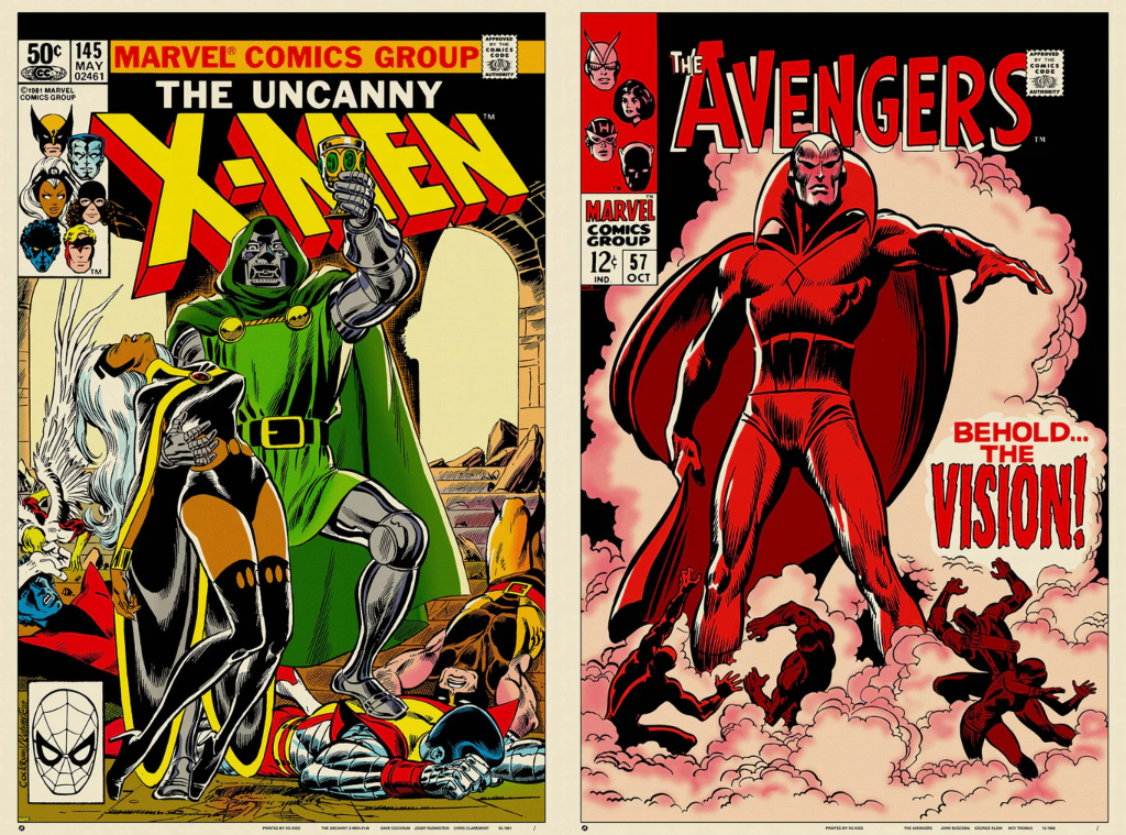 The Avengers #57 by John Buscema & Uncanny X-Men #145 by Dave Cockrum