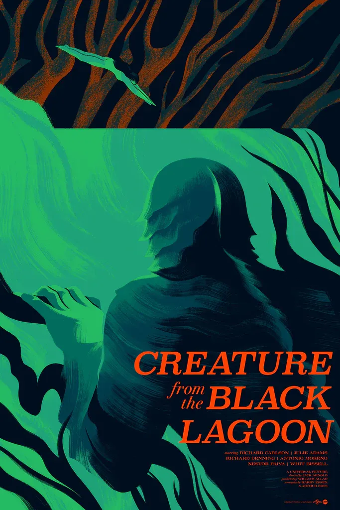 Creature from the Black Lagoon by Sara Wong