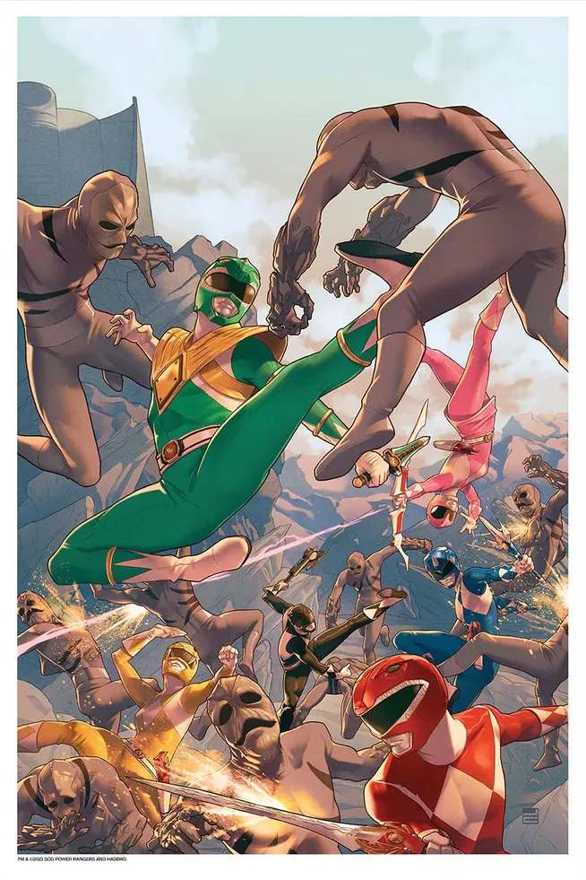 MMPR #1 by Jamal Campbell