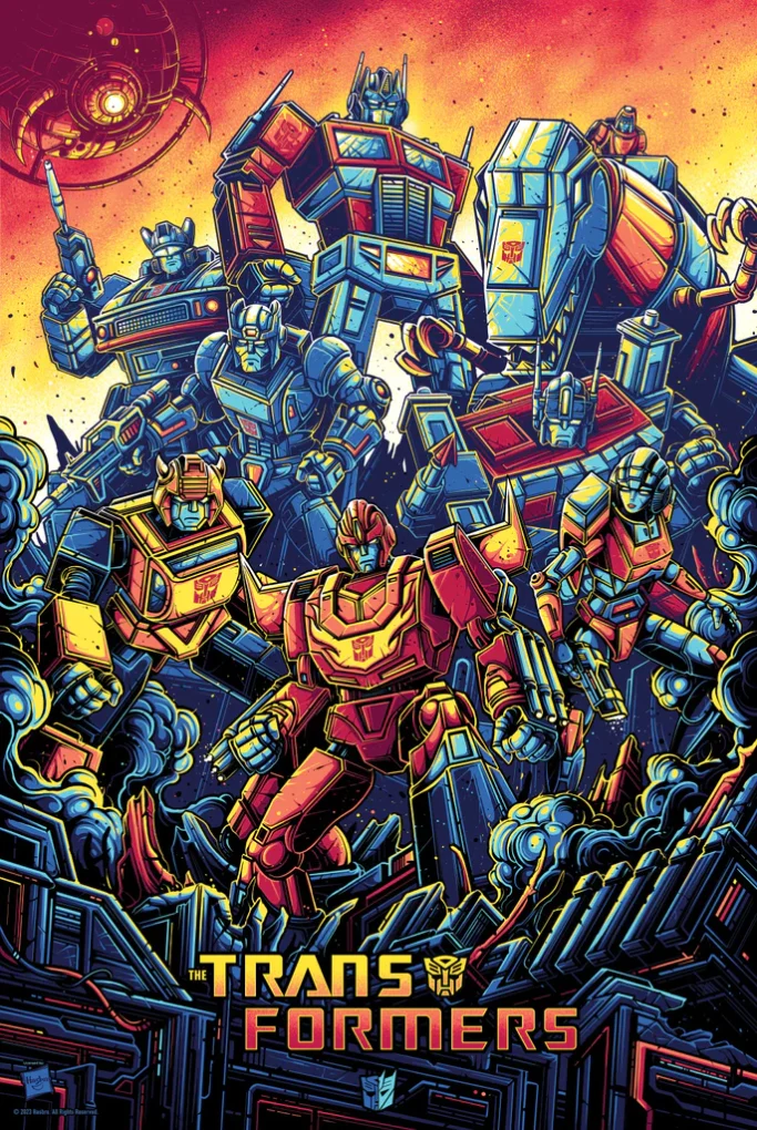 The Transformers (Autobots) by Dan Mumford