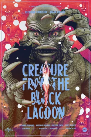 Creature from the Black Lagoon by Martin Ansin