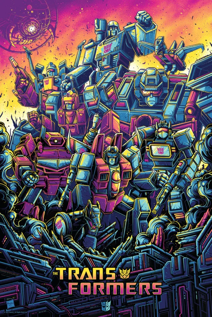 The Transformers (Decepticons) by Dan Mumford