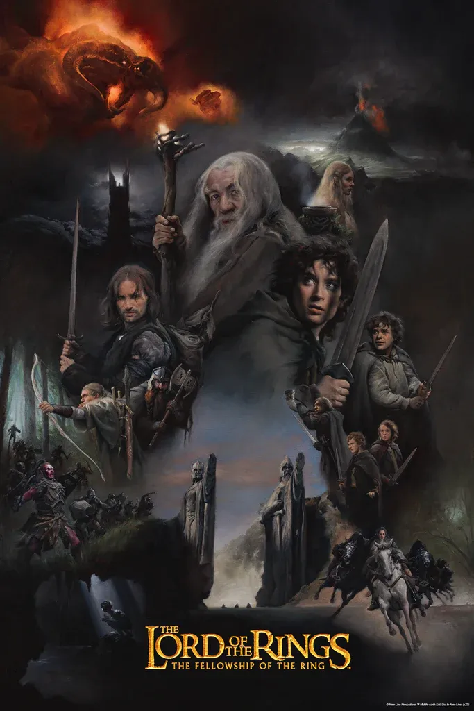The Lord of the Rings: The Fellowship of the Ring by Theodora Daniela Capăt