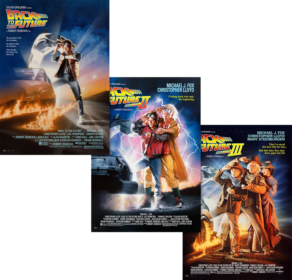 Back To The Future - Editions Trilogy by Drew Struzan