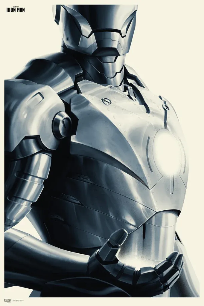 Iron Man - Mark II - Foil Edition by Phantom City Creative
