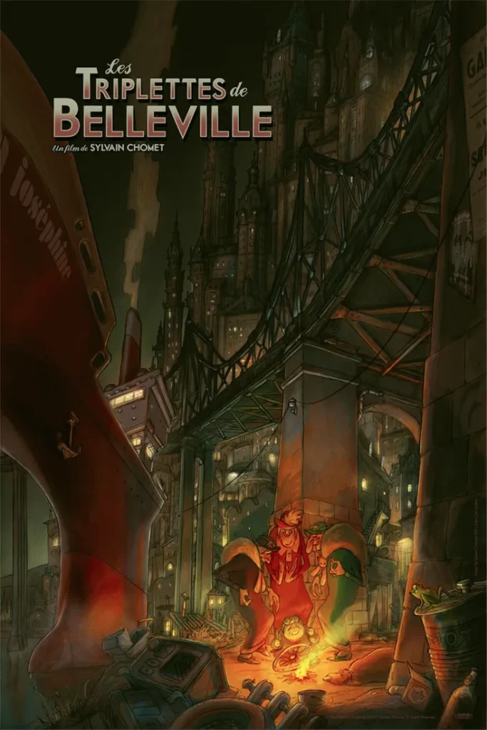 The Triplets of Belleville by Sylvain Chomet