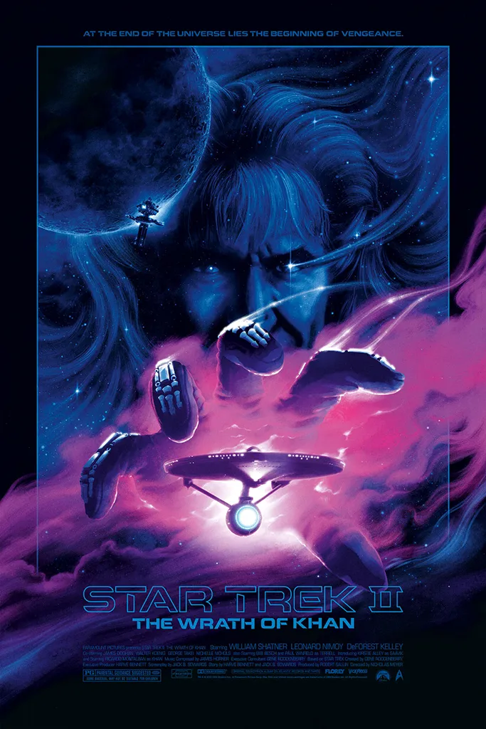 Star Trek II: The Wrath of Khan by Florey