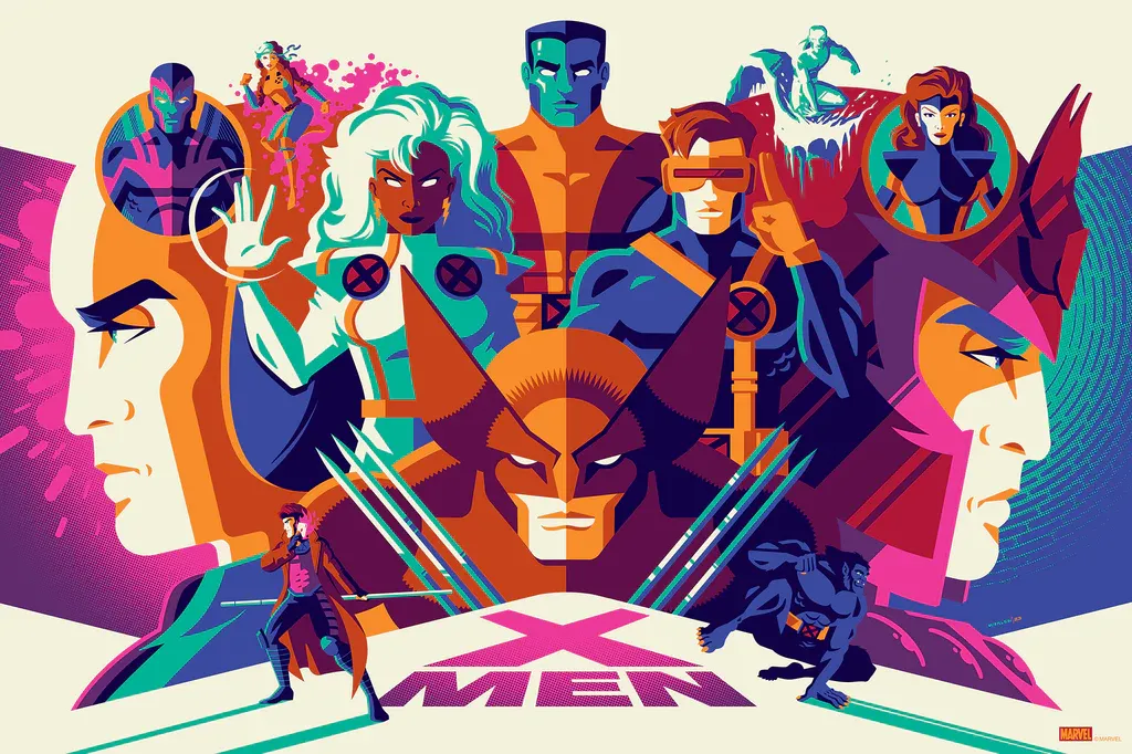 X-Men by Tom Whalen