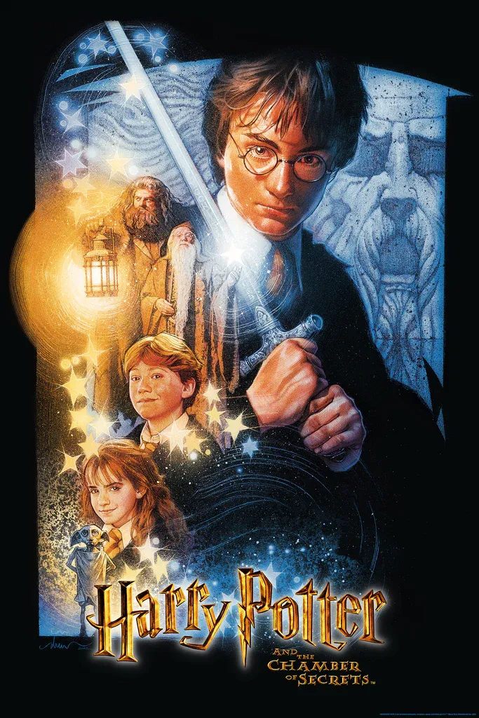 Harry Potter and the Chamber of Secrets by Drew Struzan