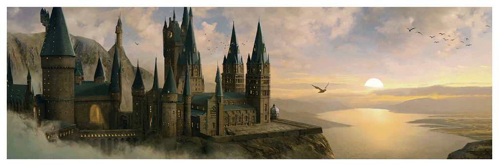 Hogwarts - 3D Lenticular by Pablo Olivera