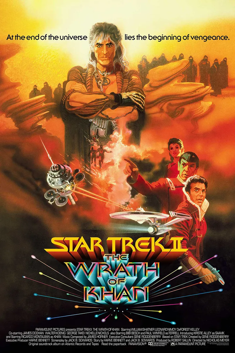 Star Trek II: The Wrath of Khan by Bob Peak