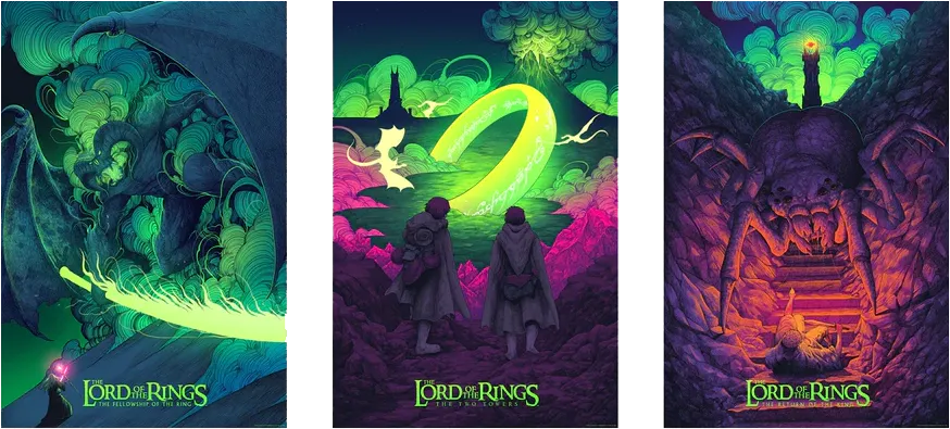 The Lord of the Rings: Trilogy - Variant A by Ian Permana