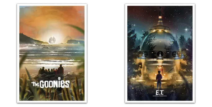 The Goonies & E.T. The Extra-Terrestrial by Andy Fairhurst