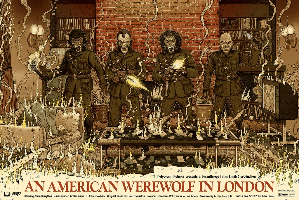 An American Werewolf in London by Florian Bertmer