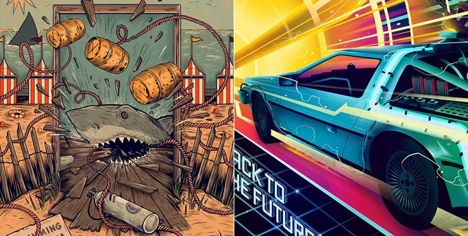Jaws by Sam Dunn and Back to the Future by Arno Kiss