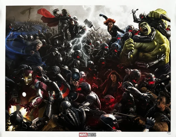 Avengers: Age of Ultron Concept Art Collaboration by Ryan Meinerding, Andy Park, Charlie Wen