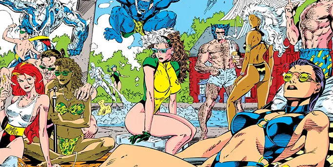 X-Men #1: Pool Party by Jim Lee