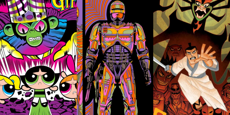 The Powderpuff Girls by Jim Rugg, Robocop by Rual Urias & Samurai Jack by Dave Johnson