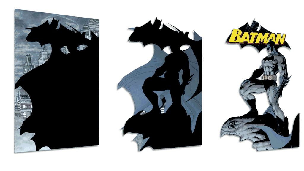 Batman #608 - Multi-Layer Acrylic by Jim Lee