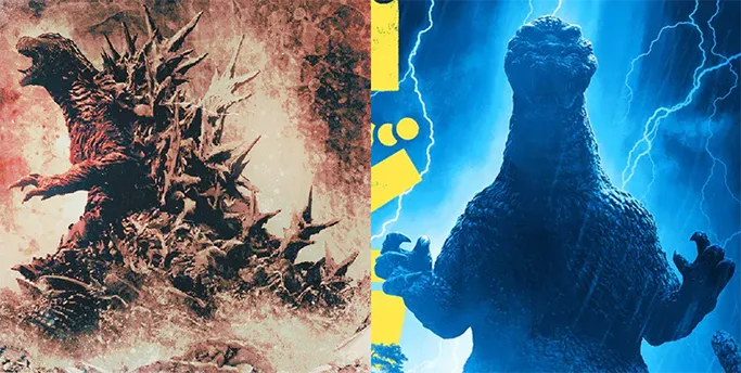 Godzilla Minus One by Nuno Sarnadas & Godzilla by Kevin M. Wilson