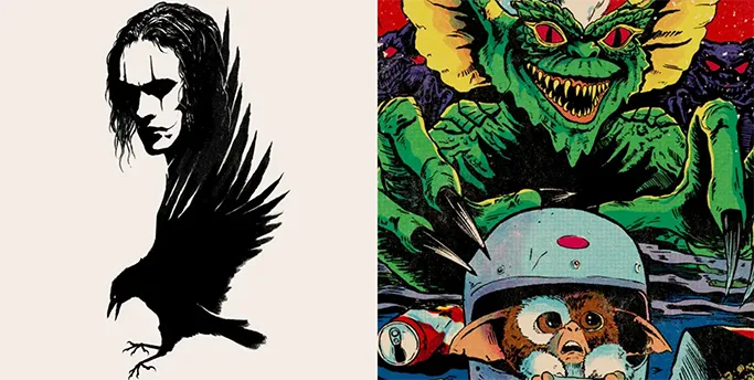 The Crow by Matt Ferguson & Gremlins by Casey Booth