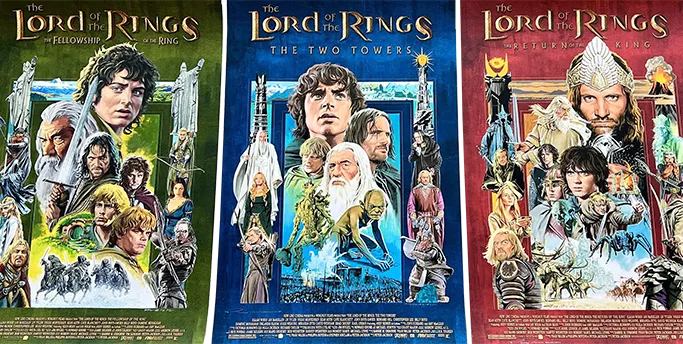 Lord of the Rings Trilogy APs by Paul Mann