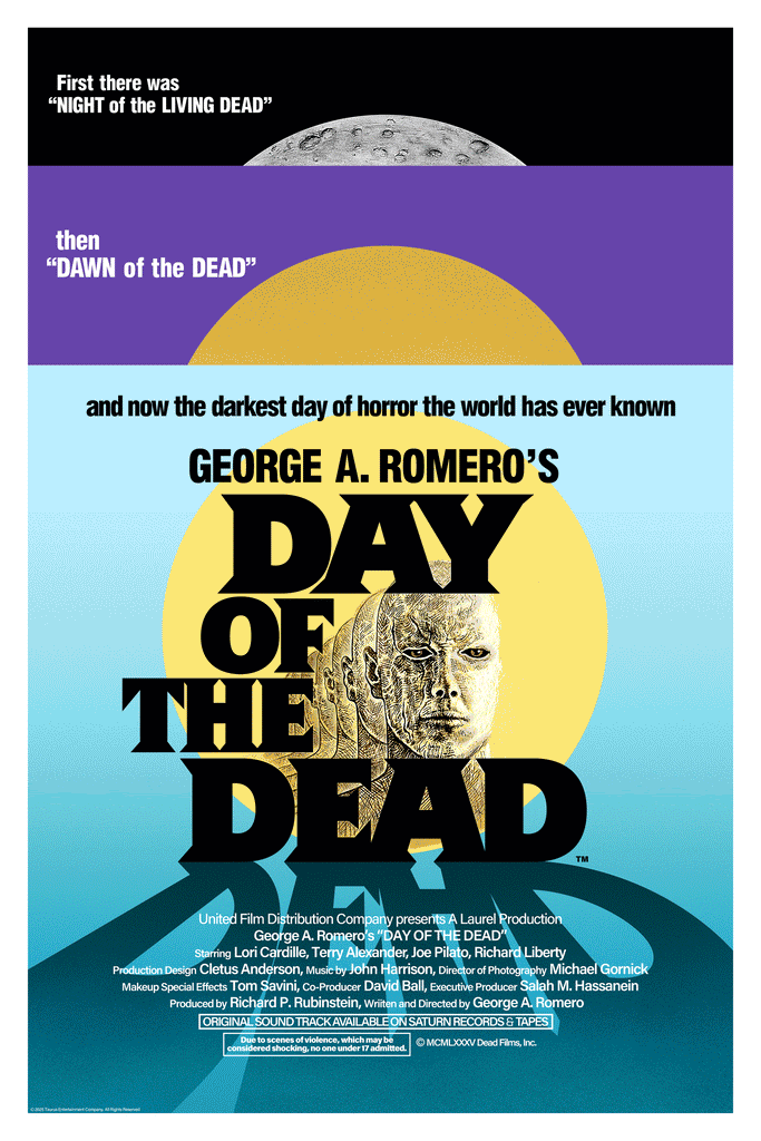 Day of the Dead 40th Anniversary - Glow in the Dark One-Sheet