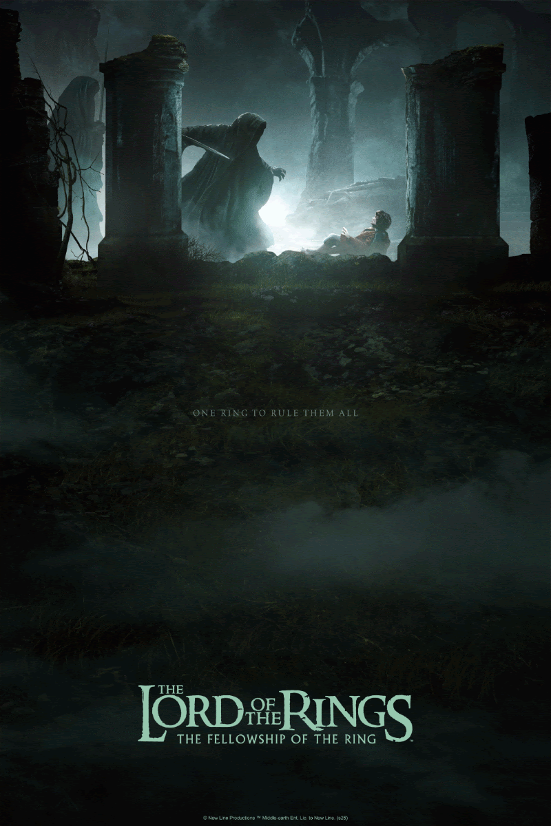 The Lord of the Rings: The Fellowship of the Ring - 3D Lenticular by PhaseRunner