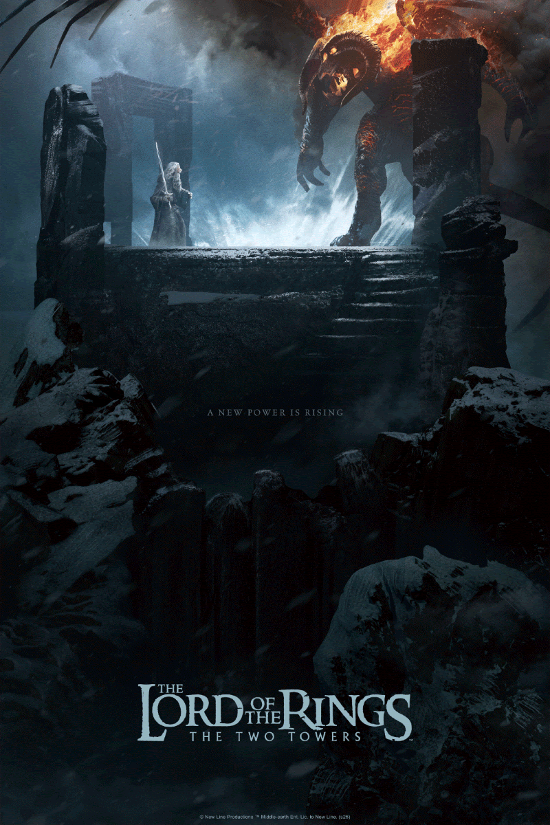 The Lord of the Rings: The Two Towers - 3D Lenticular by PhaseRunner