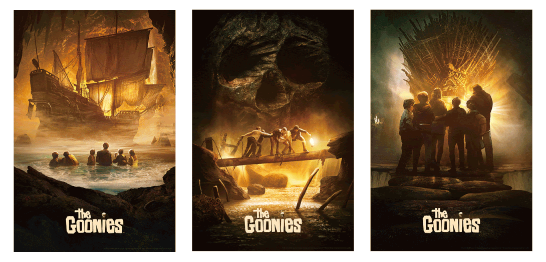 The Goonies - 3D Flip Lenticular SET by Phase Runner