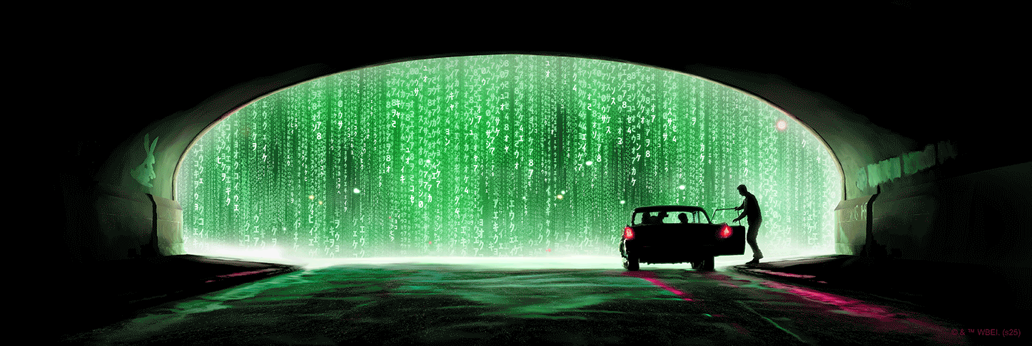 The Matrix - 3D Lenticular by Ben Harman