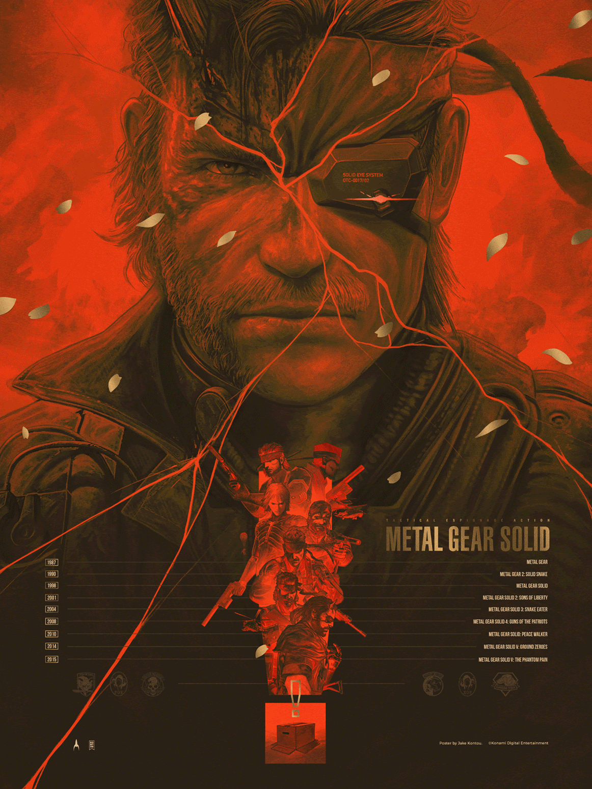 Metal Gear Solid: Legacy Gold Alert by Jake Kontou