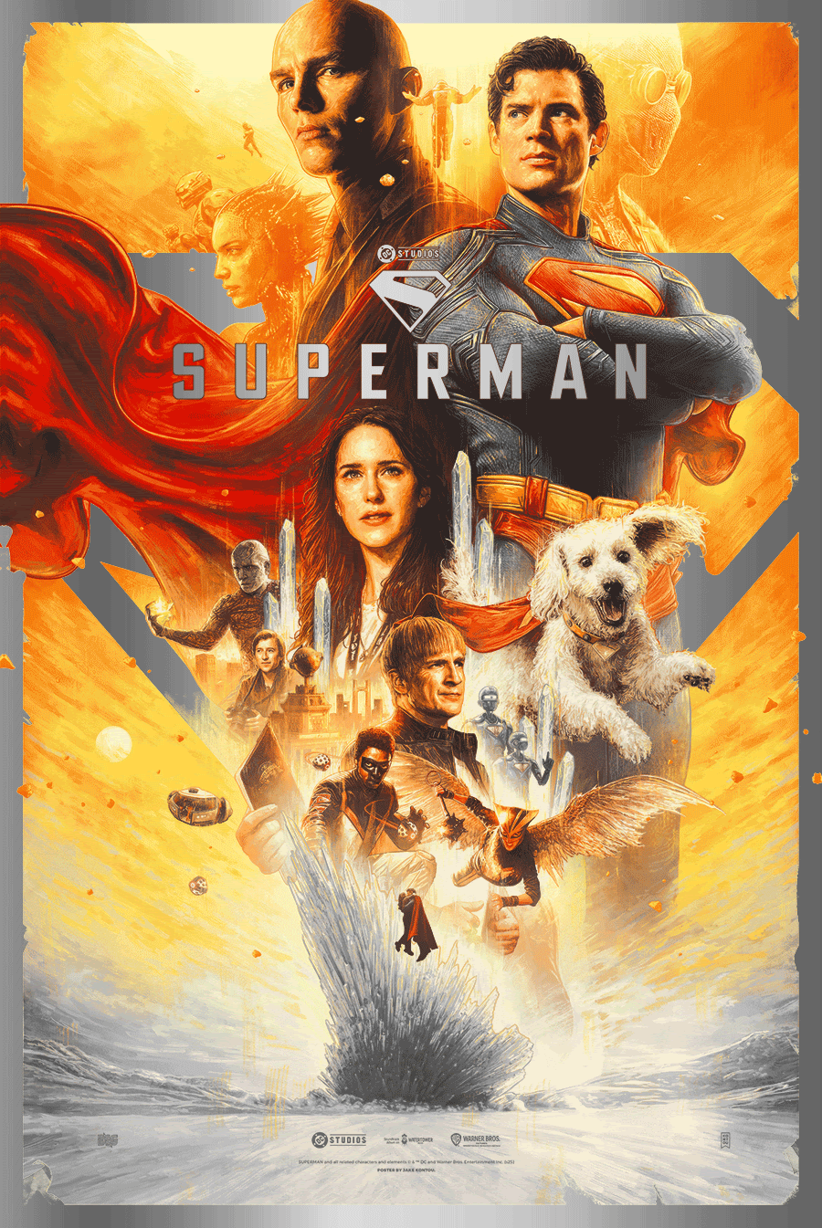 Superman - Silver Foil Variant by Jake Kontou