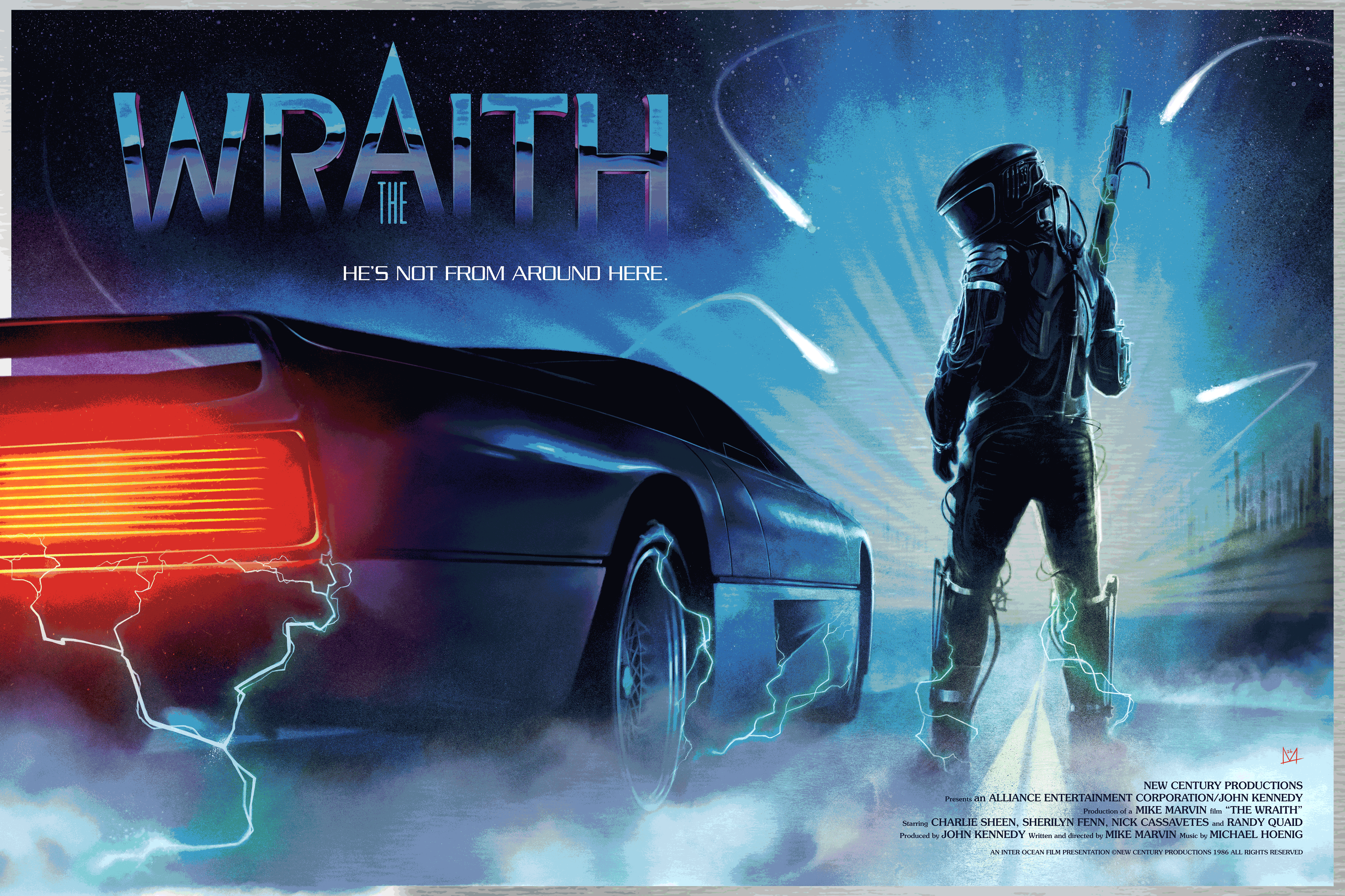 The Wraith - Aluminum Print by Dave Merrell